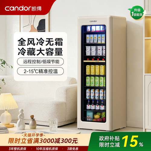 凯得冰吧大容量红酒柜冷藏冰箱