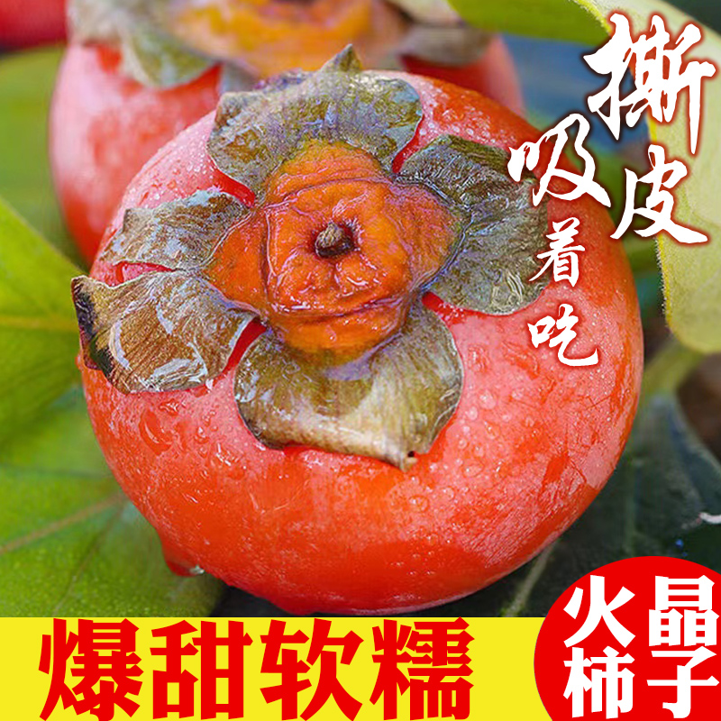 抢！爆甜火晶柿子4.5斤