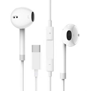 耳机有线适用苹果iPhone15带线15ProMAX手机15plus正品 c通用 type