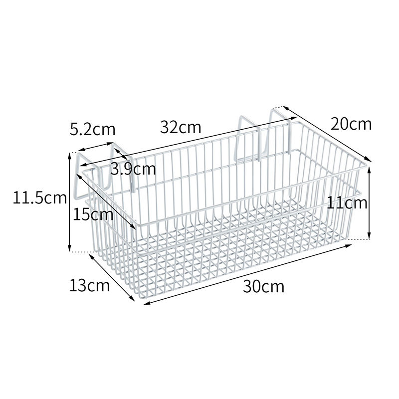 方形多功能办公挂篮免安装抽屉挂式收纳篮橱柜门后收纳神器挂架,收纳整理,其他收纳篮,淘宝优惠券,粉丝福利购,淘宝优惠卷