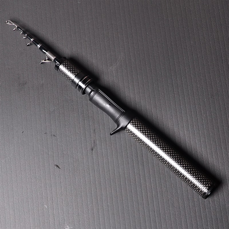 迷你便携伸缩泛用ML路亚竿全套装超软翘嘴直柄枪柄微物纺车水滴轮