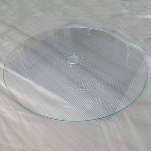 非标钢化玻璃工作台工业设备玻璃打孔挖缺槽台阶方圆异形玻璃加工