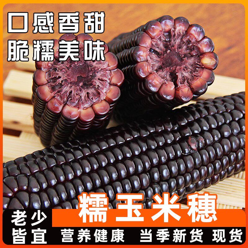 糖尿人专用零食品解馋零食无糖精黑色糯玉米孕妇糖友控糖旗舰店