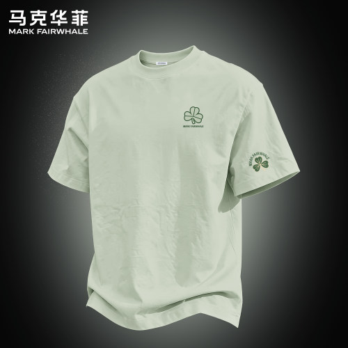 马克华菲专版纯棉印花短袖T恤