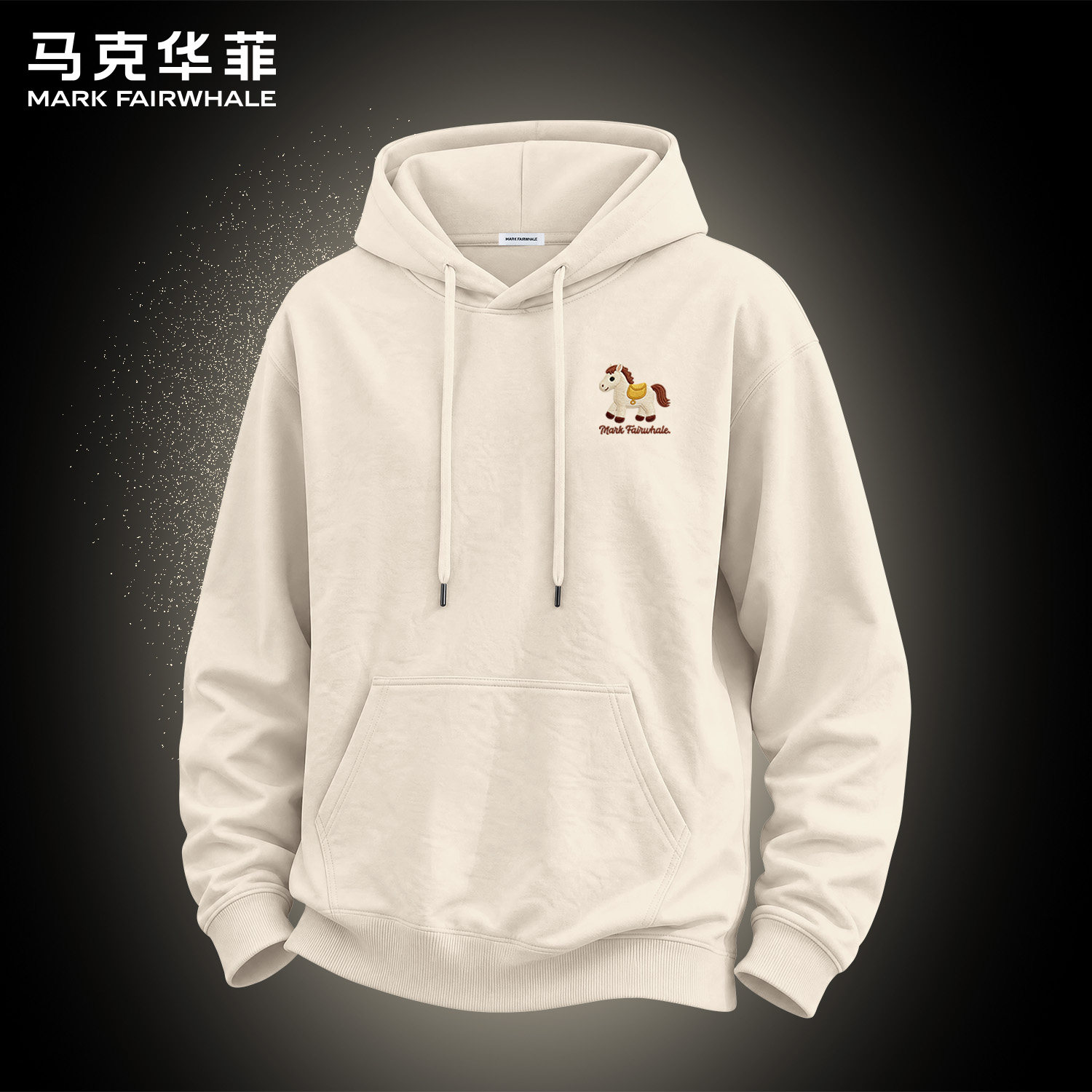 马克华菲专版连帽卫衣男款宽松