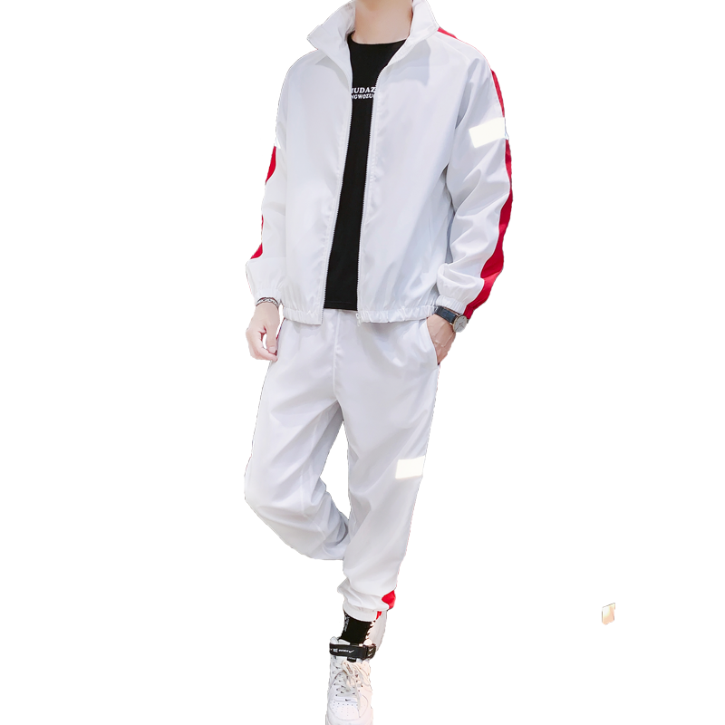 运动套装男2025新款情侣装卫衣外套休闲跑步运动服女春秋男士潮流,男装休闲套装,星座1712-3