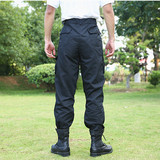 2025男士四季可穿户外劳保作训裤黑色暗格多兜保安工作裤耐磨透气，男装休闲裤，星座1712-3