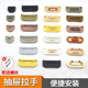 隐形翻盖抽屉柜门平装 拉手免开孔简约明装 暗扣手拉环自功螺丝把手