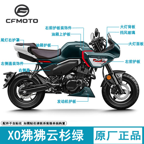 CFMOTO春风XO狒狒全车外壳护板