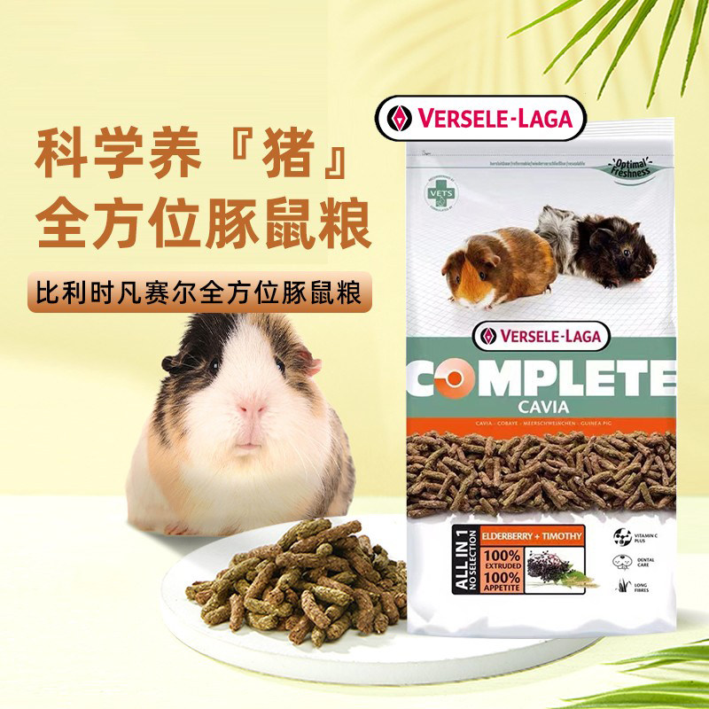 比利时凡赛尔全营养荷兰猪天竺鼠高纤维主粮饲料豚鼠主粮500g26.4