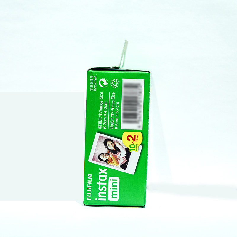 拍立得相纸mini7c/8/9/11/25/70/90通用迷你白边胶片100张3寸