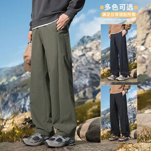 2025春秋冬新款港风大码欧美日工装修身直筒休闲裤男潮PANTS MEN