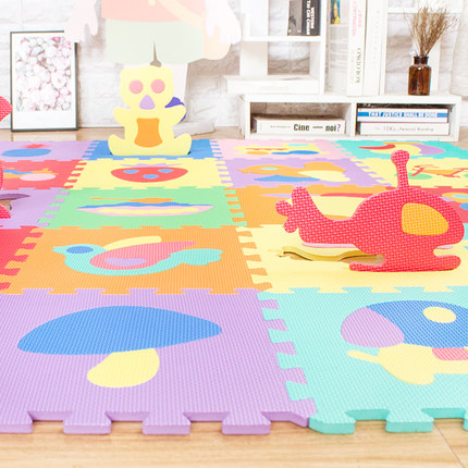 环保无味家用满铺泡沫地垫拼接数字母儿童爬爬垫拼图宝宝爬行垫30