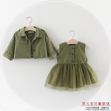 韩国女宝宝1春季0儿童2岁潮风衣1