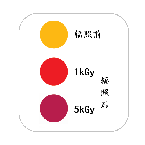 GEX纸黄变红辐射灭菌指示卡1kGy