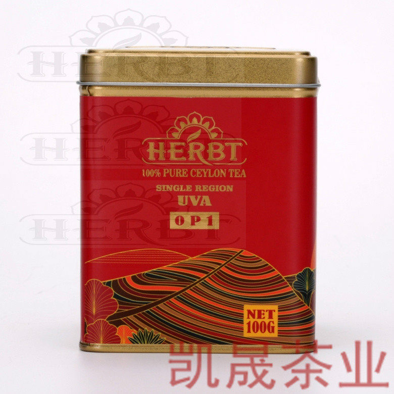 荷蓬牌锡兰红茶斯里兰卡原装进口乌瓦产区茶叶 100克/罐 KS601
