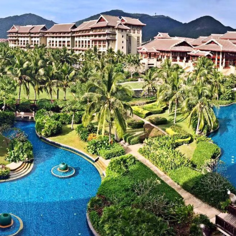 丽景阁-花园池景双床房连住3晚