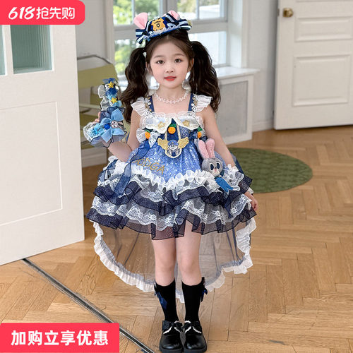 兔子警官洛丽塔裙全套#价美质优#