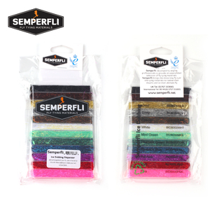 Semper fli 冰丝纤维 Ice Dubbing  高反光设计 躯体胸部尾巴绑制