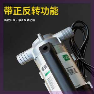 油水两用电动泵小型柴油正反转抽水泵12V24V220V抽油子抽油神器