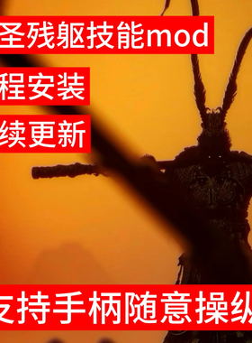 黑神话悟空mod大圣残躯大圣模式wegame披风筋斗云地图技能steam