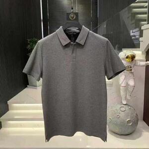 泓则精品服饰2夏季新男士高奢简约净版商务休闲百搭显瘦时尚短袖
