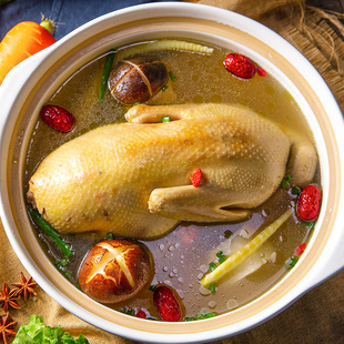 华英生鲜散养老麻鸭新鲜600天老鸭肉农家土鸭整鸭冷冻鸭子950g