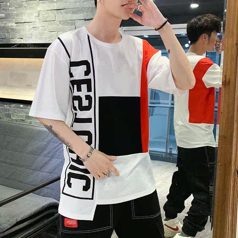 官网新品恩施耐克原创欧美嘻哈hiphop纯棉男个性印花短袖宽松街舞在类目 男装, T恤中 - 来自Buy2taobao.com提供专业的淘宝代购服务