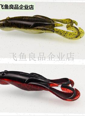 ESFISHING路亚饵水o面炸s裂蛙Noisy Flapper75mm青蛙噪音打黑假,