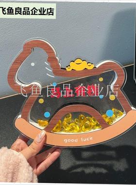 马上有钱摆件2026马年新款x办公室桌面客厅装饰品新年乔迁开业礼,