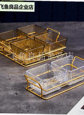 北欧风insg亚克力零食盒酒吧ktv足浴美容院酒店商用果盘家用干果,