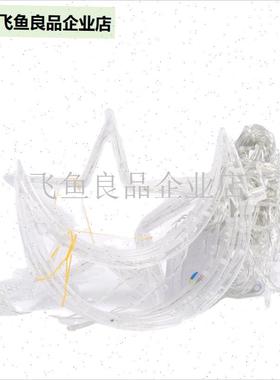新年装饰灯太阳能彩灯ledw闪灯串灯小星星灯卧室阳台背景窗帘挂,