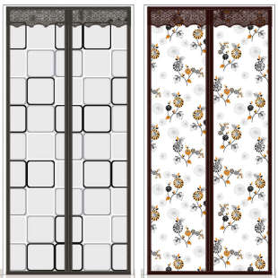 空调门帘 挡空调冷气防风家用塑料防寒隔断透明大门挡风门帘 夏季