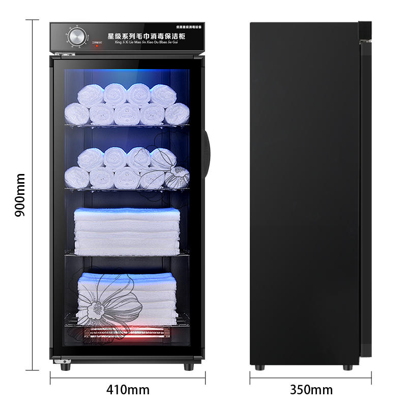 商用毛巾衣物消毒柜美容院理发店毛巾柜足浴臭氧紫外线消毒柜
