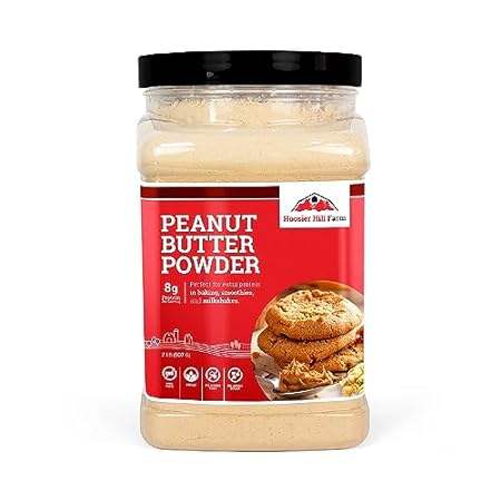 Peanut Butter Powder - No Additives， 100% Peanut Powder，