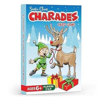 Santa – Charades for Fun Chri Family Claus Ages Kids