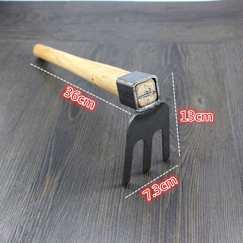 种花工具家用小型小号轻便刨坑铲草农村手动耕地菜园刨地钉钯干活