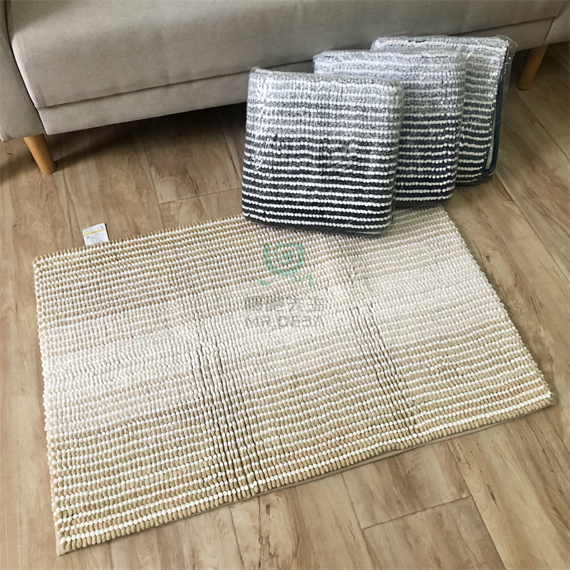 外贸款雪尼尔地垫防滑吸水不掉毛浴室卫生间卧室垫61*91