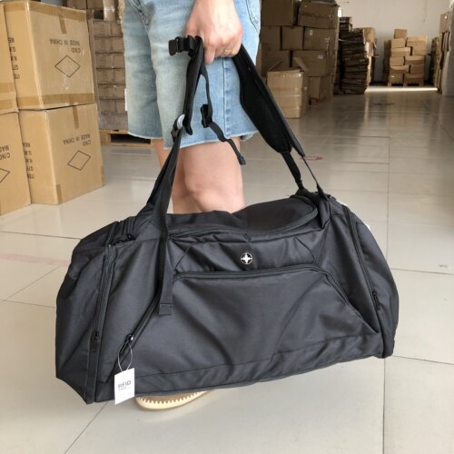 大容量旅行包健身包短途出差行李袋单肩双肩手提运动包
