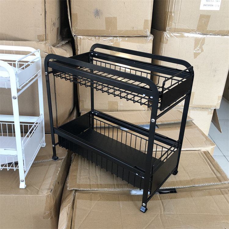 双层抽拉式铁艺置物架 厨房下水槽卫生间收纳架储物架,收纳整理,整理架/置物架/收纳架,淘宝优惠券,粉丝福利购,淘宝优惠卷