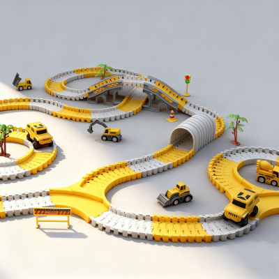 轨道车玩具儿童小火车轨道滑行