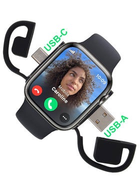 便携适用于苹果手表充电器磁吸无线充USB兼容全系列快充稳定低温