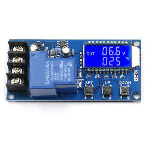 XY-L30A蓄电池电瓶充电控制模块 数字充满断电过充保护开关6-60V