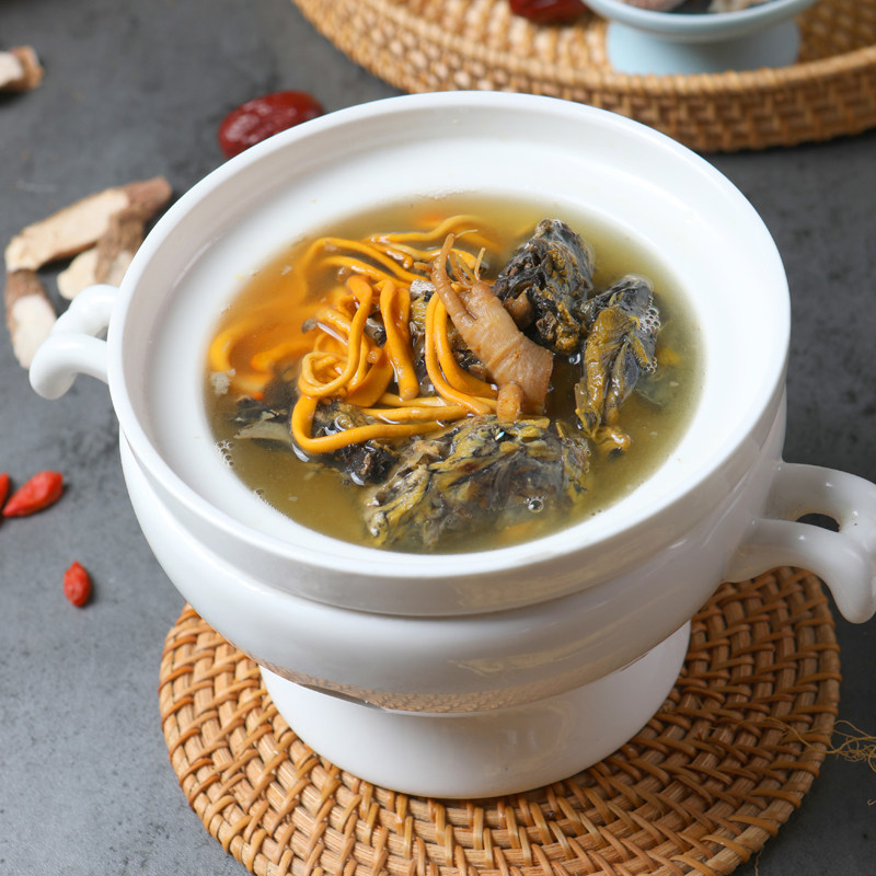 海昌沅炖汤清凉下火雪梨无花果炖鸡汤方便加热即食餐饮商用罐汤