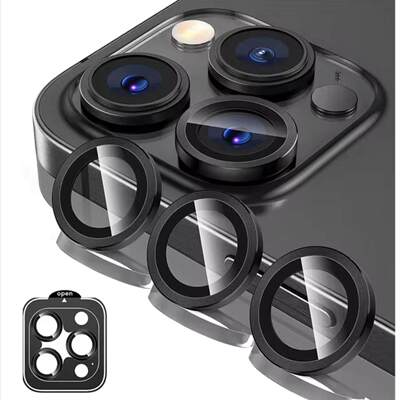 Camera Lens Protector Cover适用iPhone15 16 17Pro Max 14 Plus 13 12 11 Pro 16e Glass Protection镜头膜