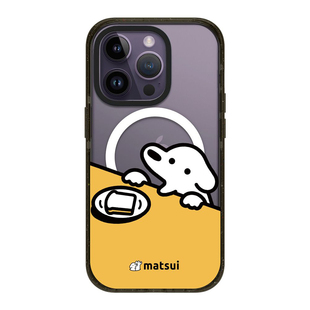 CASE联名matsui快乐汪汪狗狗日记14Pro适用iPhone13ProMax苹果12Pro网红小众磁吸手机壳11防摔保护14plus硬壳