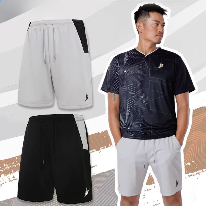 2026新款羽毛球服林丹同款大赛服速干透气运动球衣男女训练服印字