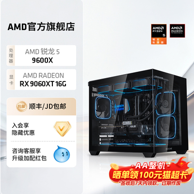 AMD锐龙59600X/RX9060XT主机
