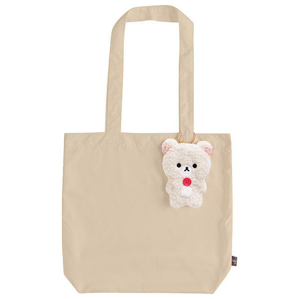 日本SanX正品Rilakkuma鬆弛熊 環保袋購物袋&收納袋(Moko Moko)