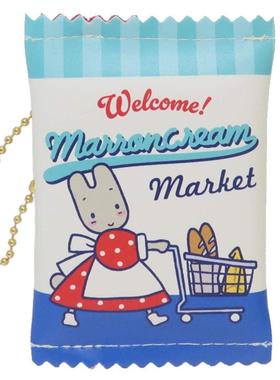 日本Sanrio正品Marron Cream兔媽媽 零錢包硬幣包包掛件Retro
